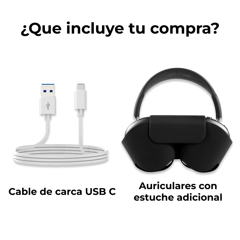 Auriculares Premium Max Pro - Cancelación de ruido